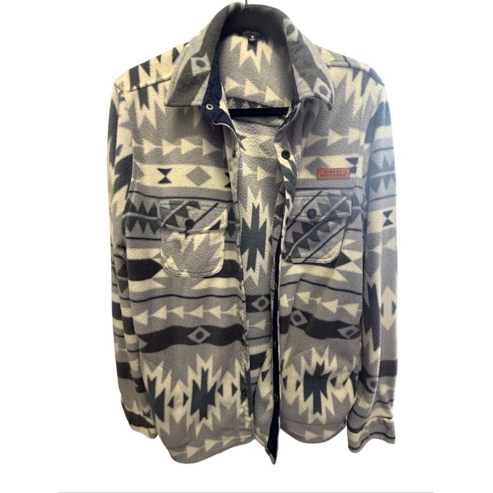 Simply Southern Greyish Shacket